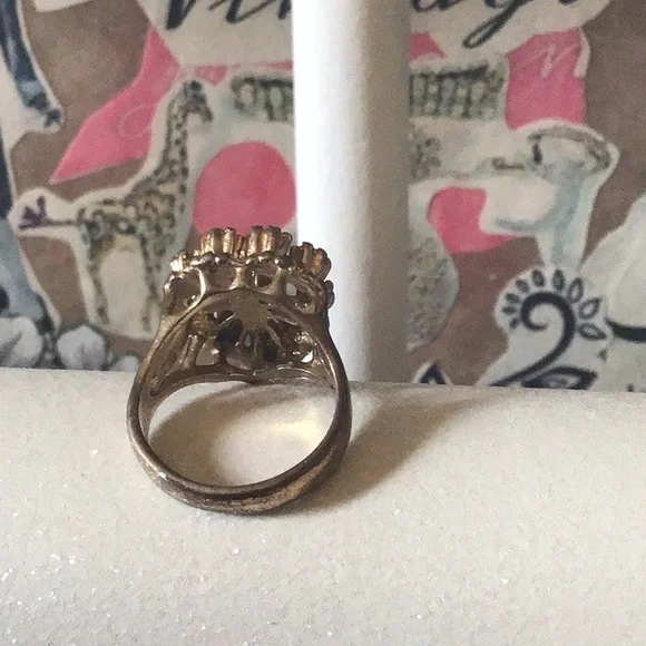 Antique beautiful crown ring - Picture 4 of 11